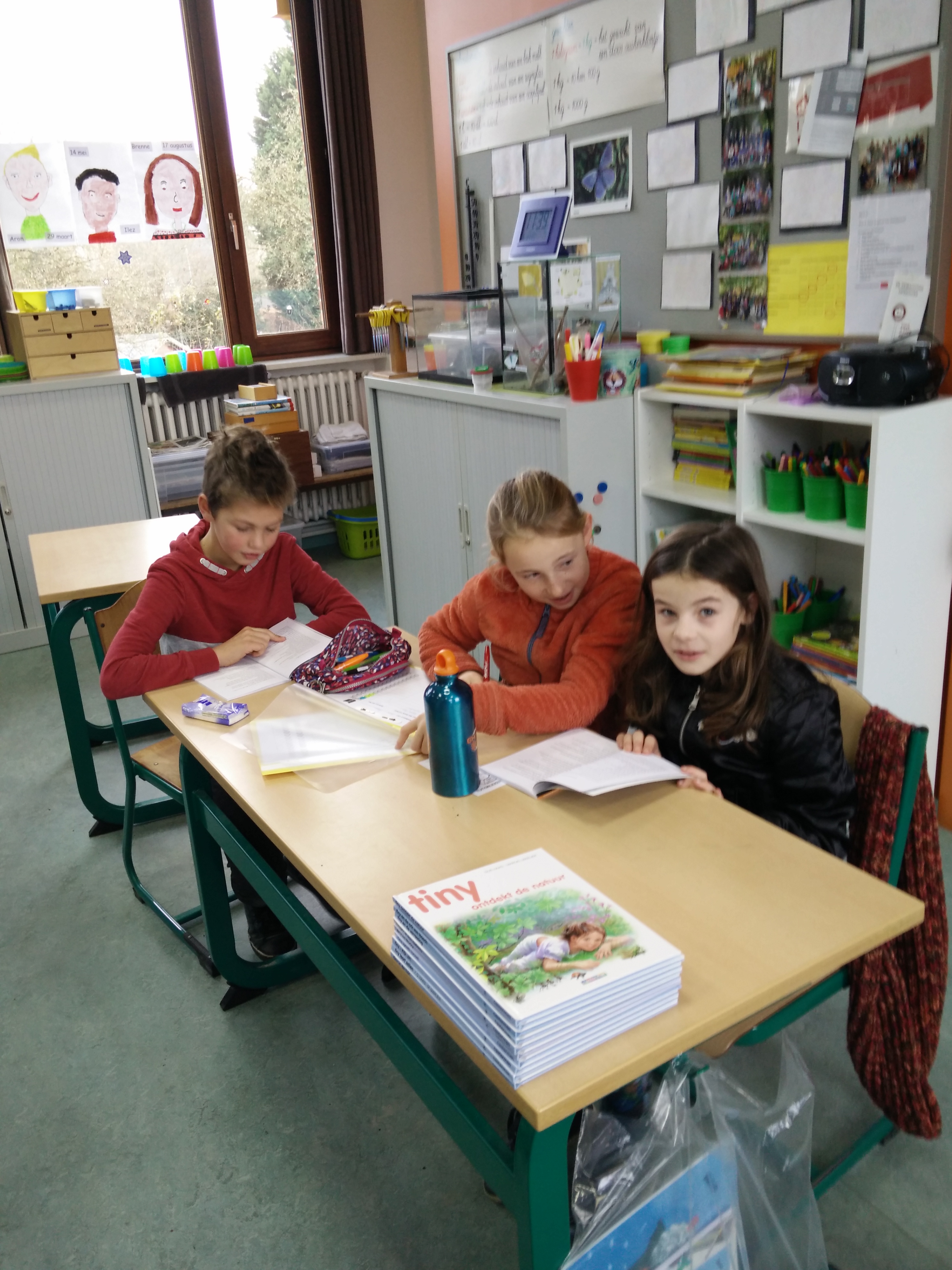 Tutorlezen met 3a en 5b                               16 december 2016